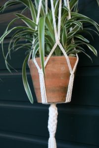 Workshop macrame plantenhanger Het Weerhuys