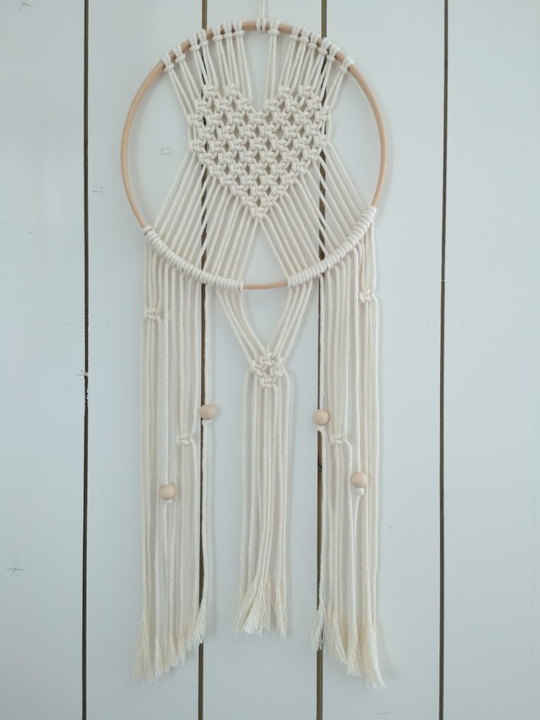 Het Weerhuys » Modern macramé: wandhanger in ring