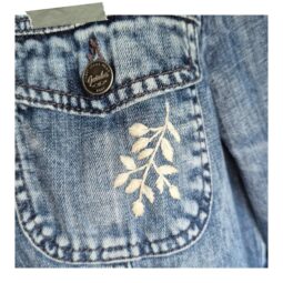 workshop borduren op kleding Het Weerhuys